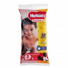 Подгузники Huggies Snug&Dry 3шт размер 3