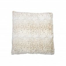 Подушка декоративная (леопард\белый\серый) 65x65 см
