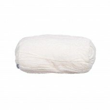Подушка декоративная (валик\белый) 55x30 см