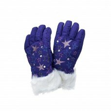 Перчатки детские NOLAN (фиолетовый\белый)