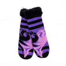 Носки тёплые Disney (фиолетовый\чёрный\полоса) 3-4 года