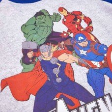 Комплект футболка и штаны MARVEL Avengers (серый\синий\чёрный)