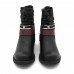 Ботинки BONPRIX (Черный/каблук 2 см/вставка/кож.зам/бордо/бронза)