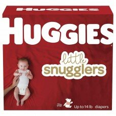 Подгузники Huggies Little Snugglers (48шт) №1