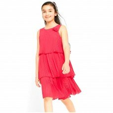 Платье детское BONPRIX (розовый/мелкая плиссировка)