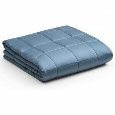 Одеяло с утяжелением от бессонницы (синий) 220х240