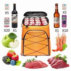 Рюкзак-холодильник (оранжевый)