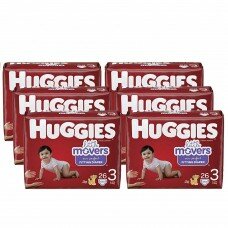 Подгузники Huggies Little Movers 3 (14шт) 7-13кг