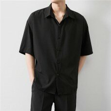 Рубашка мужская (черный)