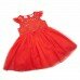 Платье OshKosh с фатиновой юбкой (красный\пайетки)