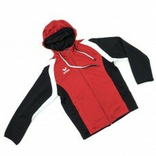 Спортивная кофта подростковая Erima RAZOR 2.0 training jacket 107647 red black white XS